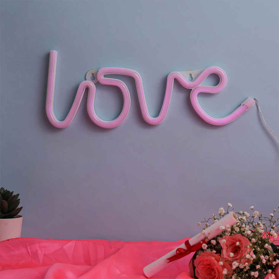 Oye Happy Love Neon Light