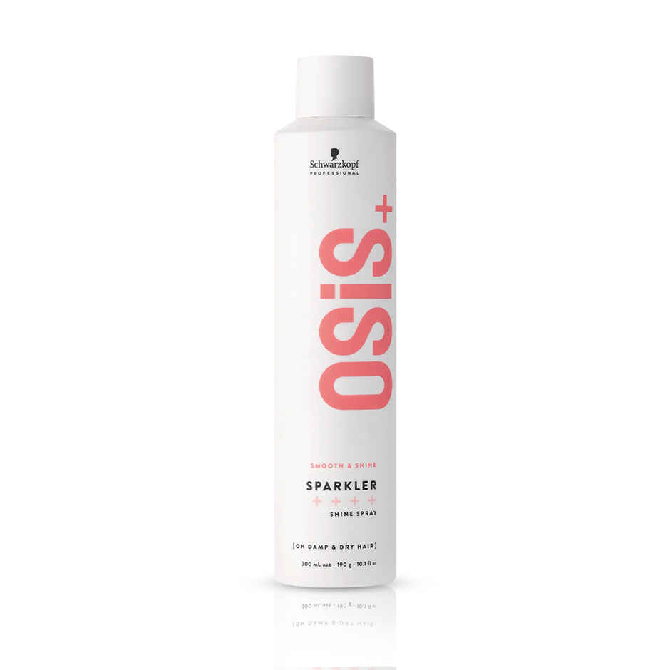 Schwarzkopf Professional OSiS+ Sparkler Hair Styling Shine Spray I Frizz Free Shine I Vegan