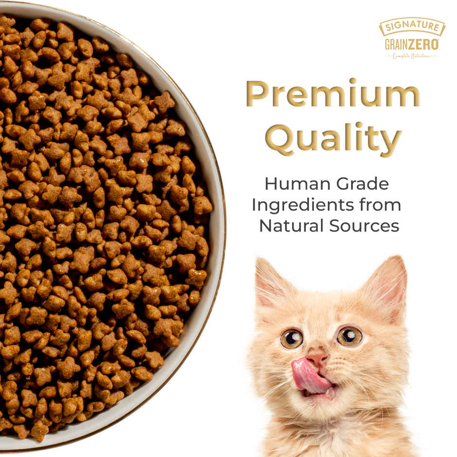 Signature Grain Zero Adult Dry Cat Food | Ocean Fish Sardines & Mackerel
