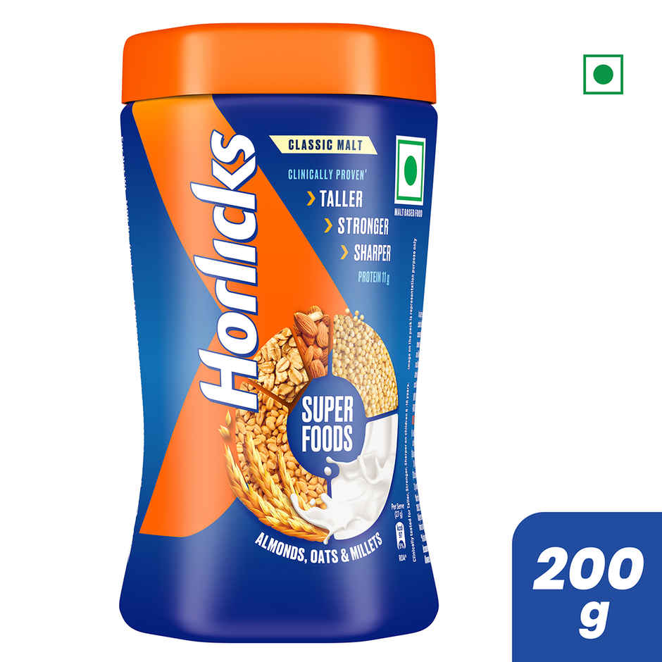 Horlicks Nutrition Drink Jar | Superfoods