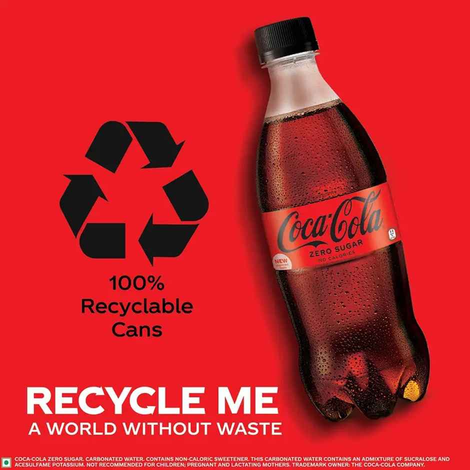 Coca-Cola Zero Sugar Soft Drink | Low-Calorie Refreshment