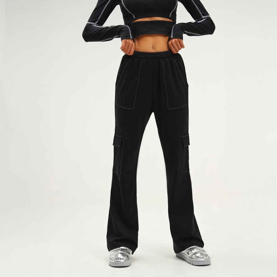 Cava Women's Joggers Wide Cargo | Kenya Black - XXL