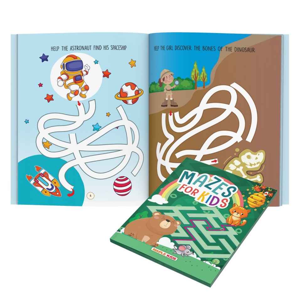 Activity Book For Kids - Mazes | Early Learning For Toddlers | Nursery | Pre-School