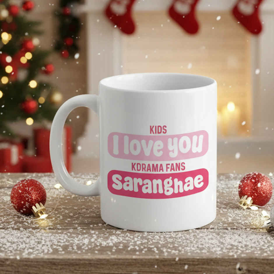 Happy Mail Saranghae Korean Mug