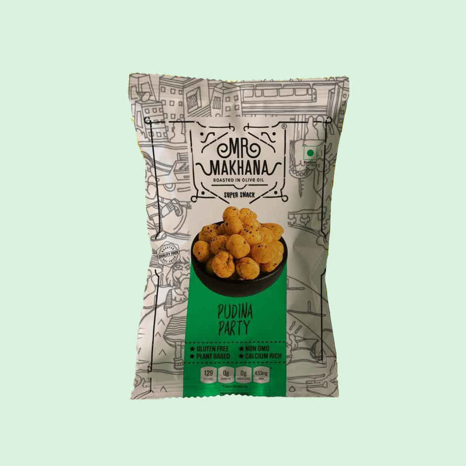 Mr Makhana Super Snack - Pudina Party