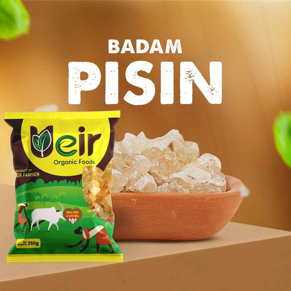 Ueir Organic Badam Pisin / Almond Gum