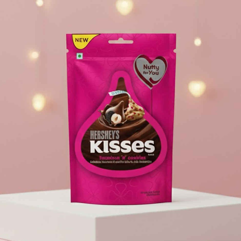 Hershey's Kisses Hazelnut 'N' Cookies | Chocolate Share Bag