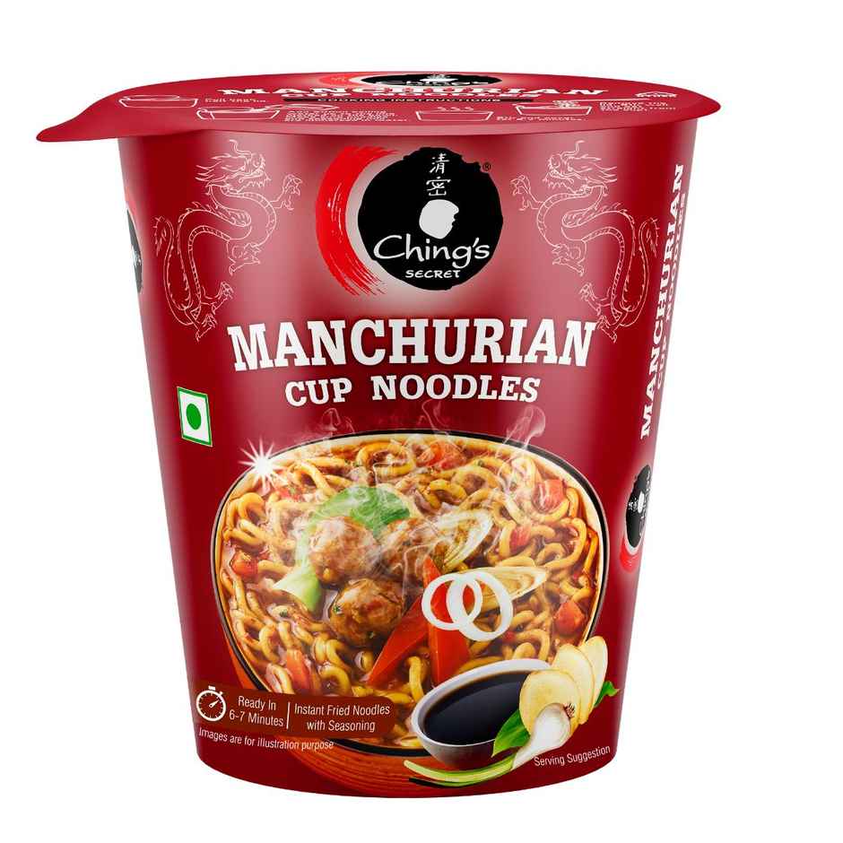 Chings Secret Manchurian Cup Noodles | Ready in 6-7 minutes | Easy to Make | Pre-Seasoned