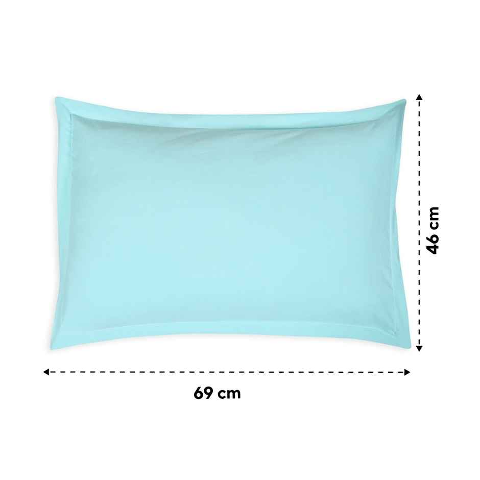 Status Pillow Cover Set Of 2 46 Cm x 69 Cm - Sea Green