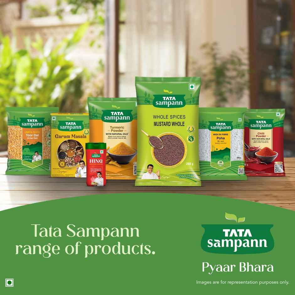 Tata Sampann Whole Spices Mustard Small Seeds, Pure & Natural Whole Spices, Rich Aroma,