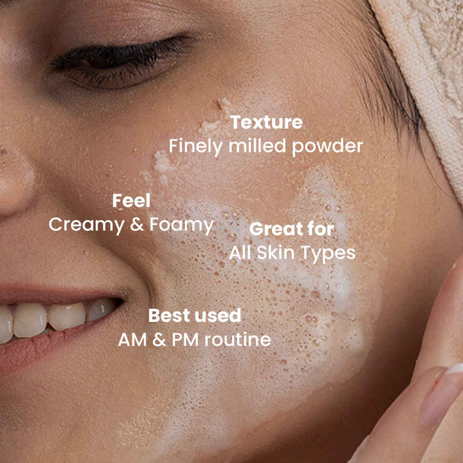 Clayco Azuki Beans + Koji Rice Foaming Face Powder