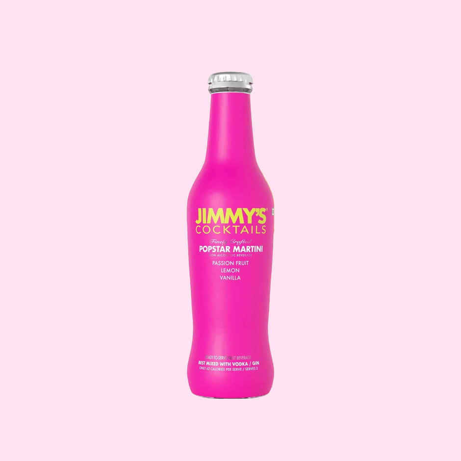 Jimmy's Cocktails Passion Fruit, Lemon And Vanilla Flavoured Cocktail Mixer