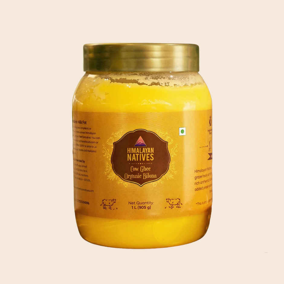 Himalayan Natives Organic Bilona Cow Ghee | Jar
