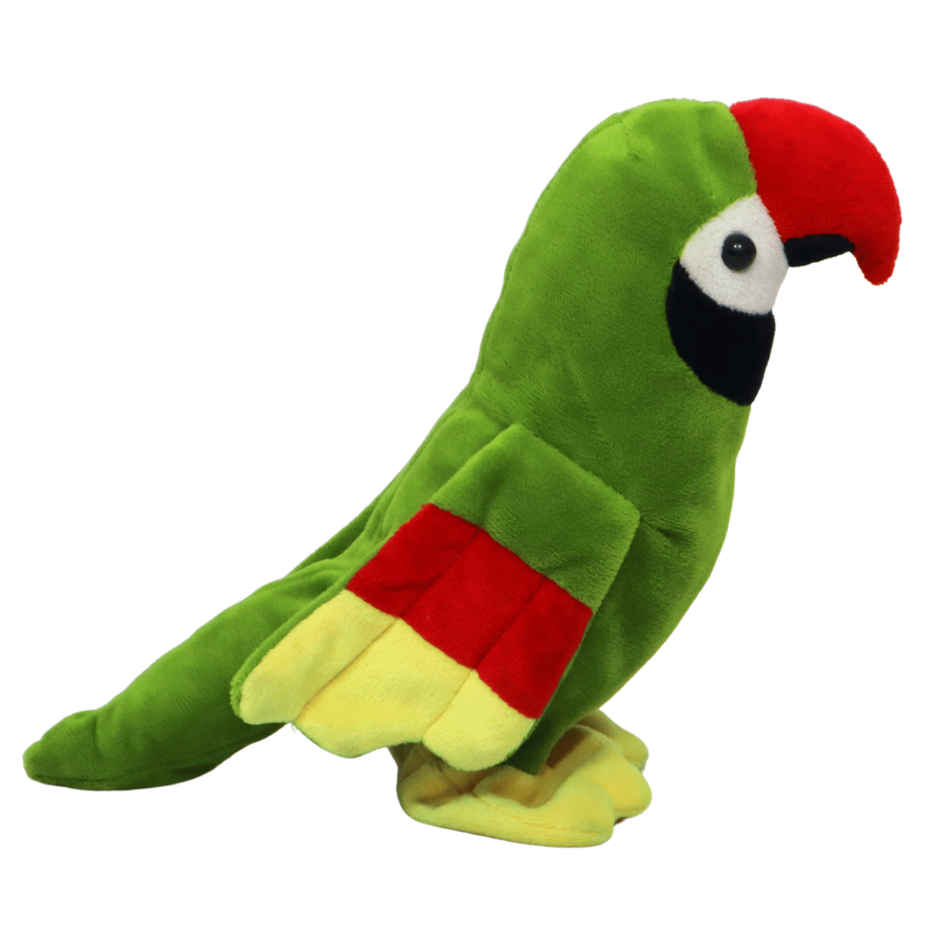 Toytales Parrot | Talking Toy | Soft Toy | Plushie | Birthday Gift | Toys For Baby | Gift For Kids