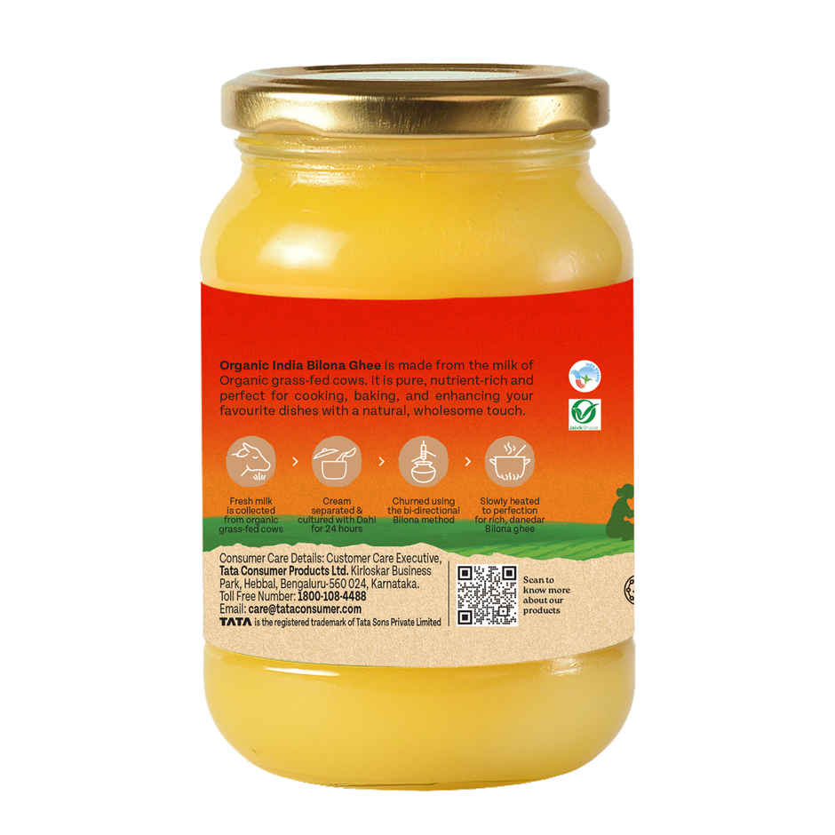 A TATA Product - Organic India Bilona Cow Ghee