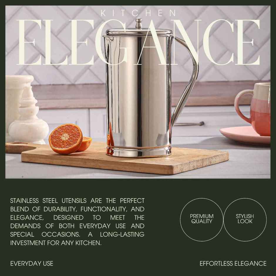 Jensons Stainless Steel Handa Jug