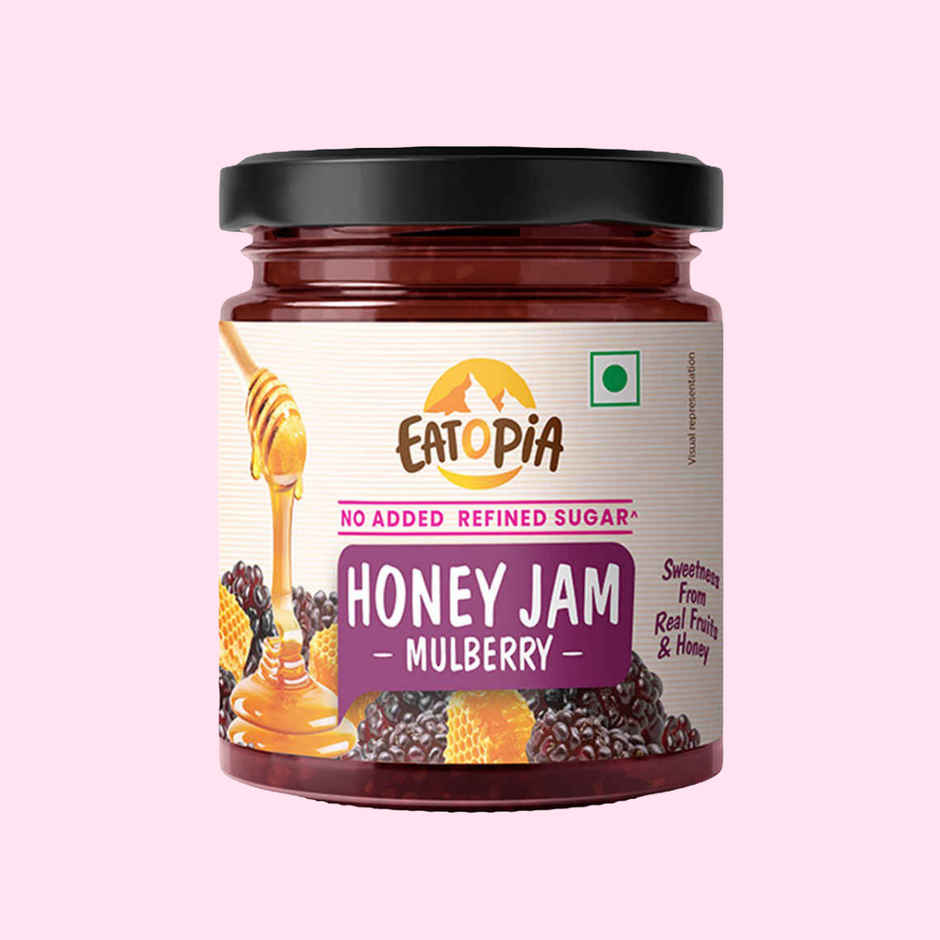 Eatopia Healthy Mulberry Honey Jam (No Refined Sugar & Preservatives )