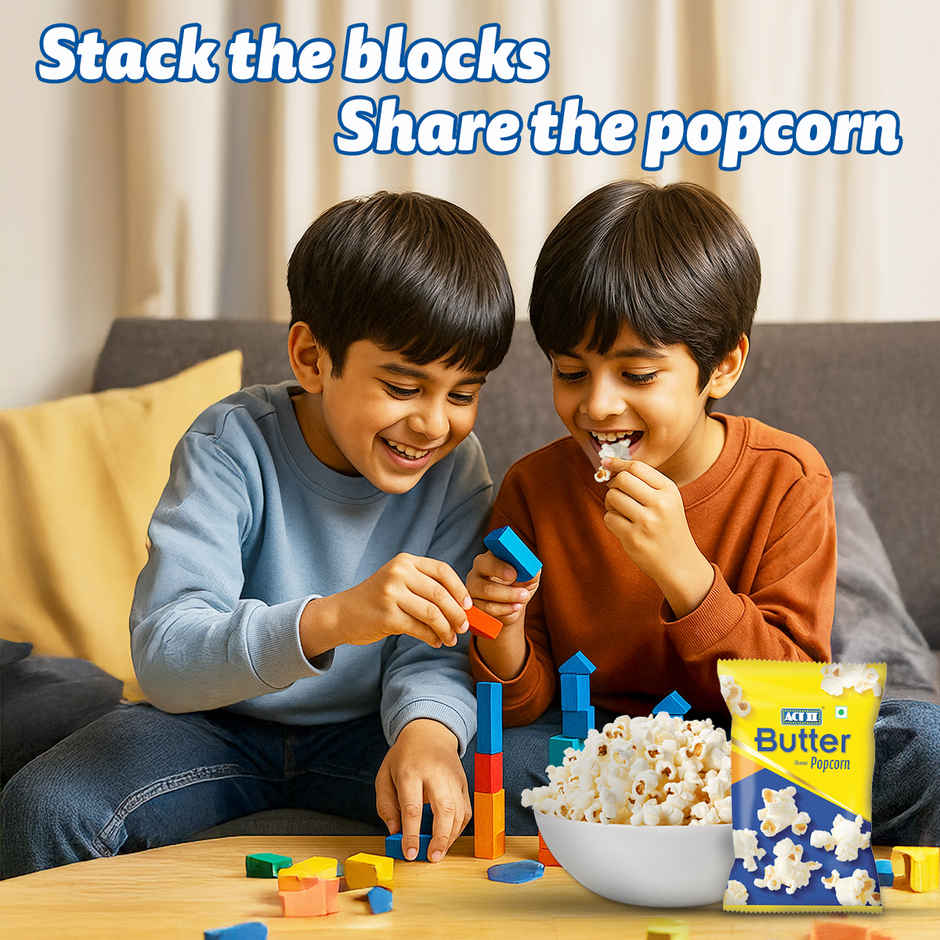 ACT II Ready To Eat Popcorn | Butter Flavour| On-the-go Snacks