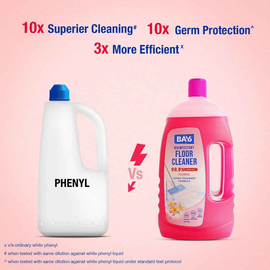 BAY6 Floor Cleaner Super Fragrant Floral