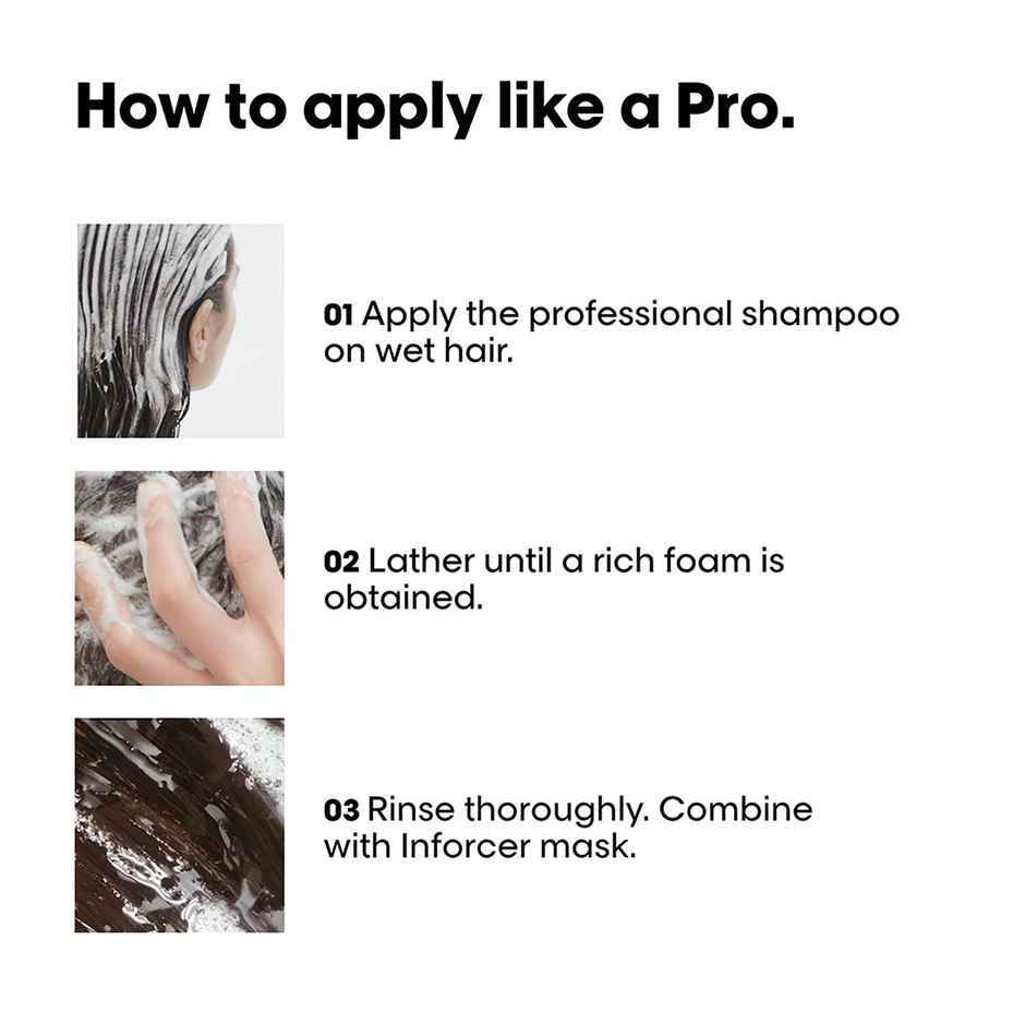 L'Oreal Professionnel Inforcer Shampoo for Reduced Hair Breakage With Biotin & Vitamin B6