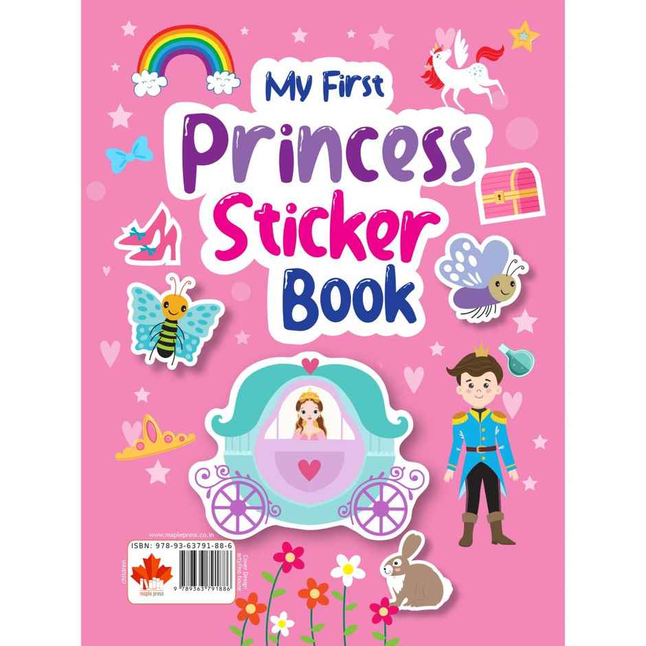 My First Sticker Book - Princess - Activity Book For Kids With 100+ Stickers | Age 3+