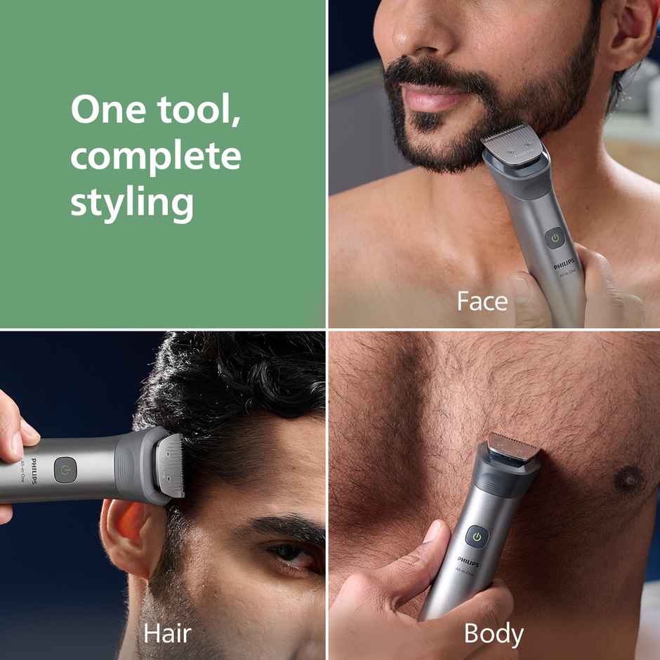 Philips All in One Trimmer 5000 Series 11 in 1 with BeardSense & Self Sharpening Blades MG5932/15