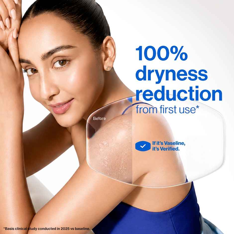 Vaseline Deep Moisture Body Lotion With Ceramide Hyaluron | 10X More Moisture| For Dry Skin