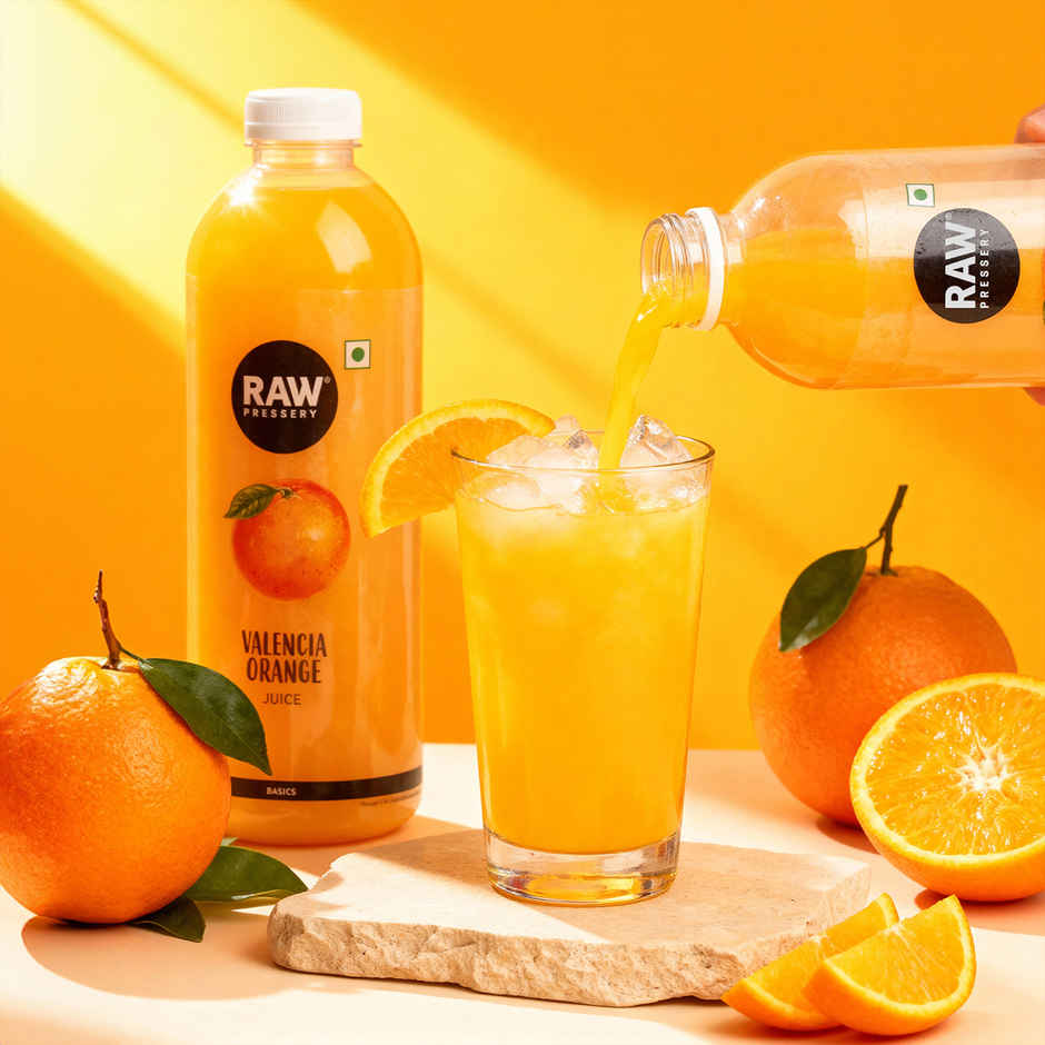 Raw Pressery Valencia Orange Fruit Juice