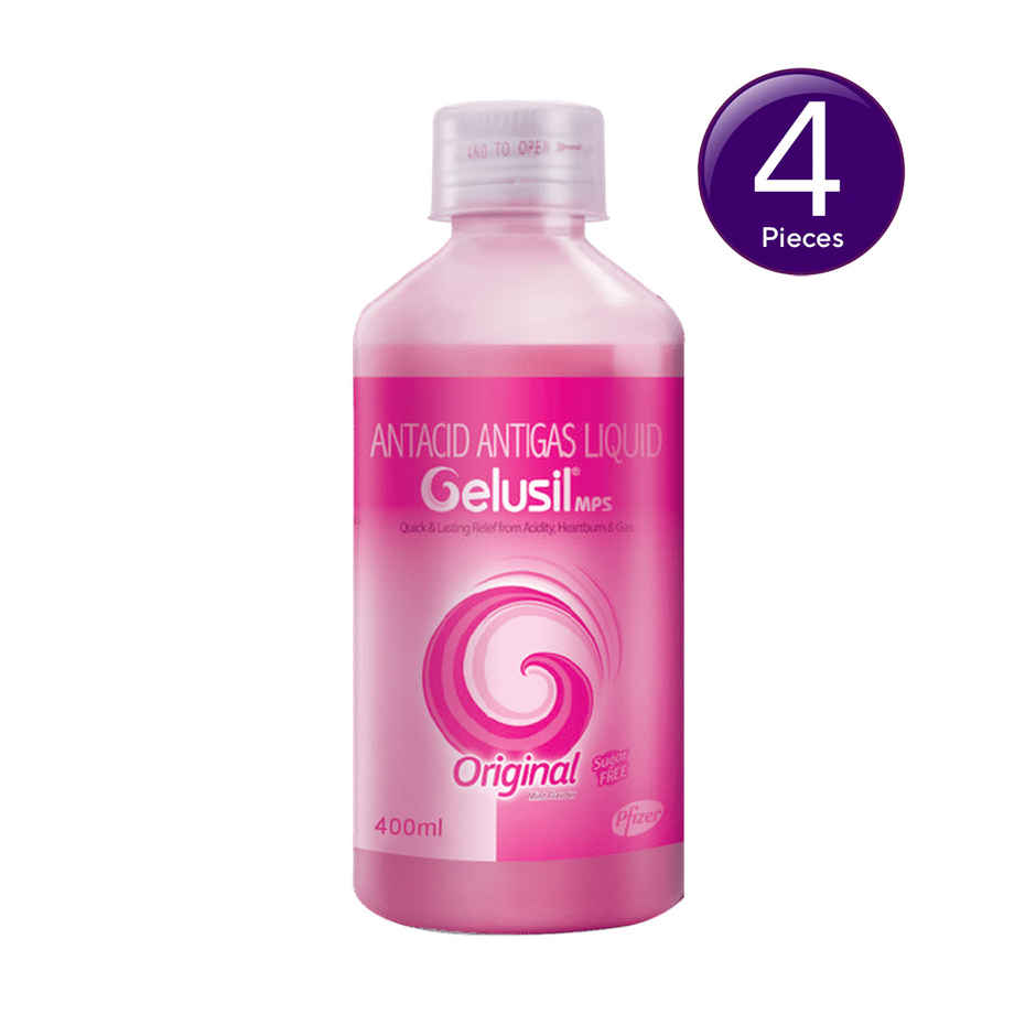 Gelusil MPS Original Mint Flavour Sugar Free Oral Liquid  Combo