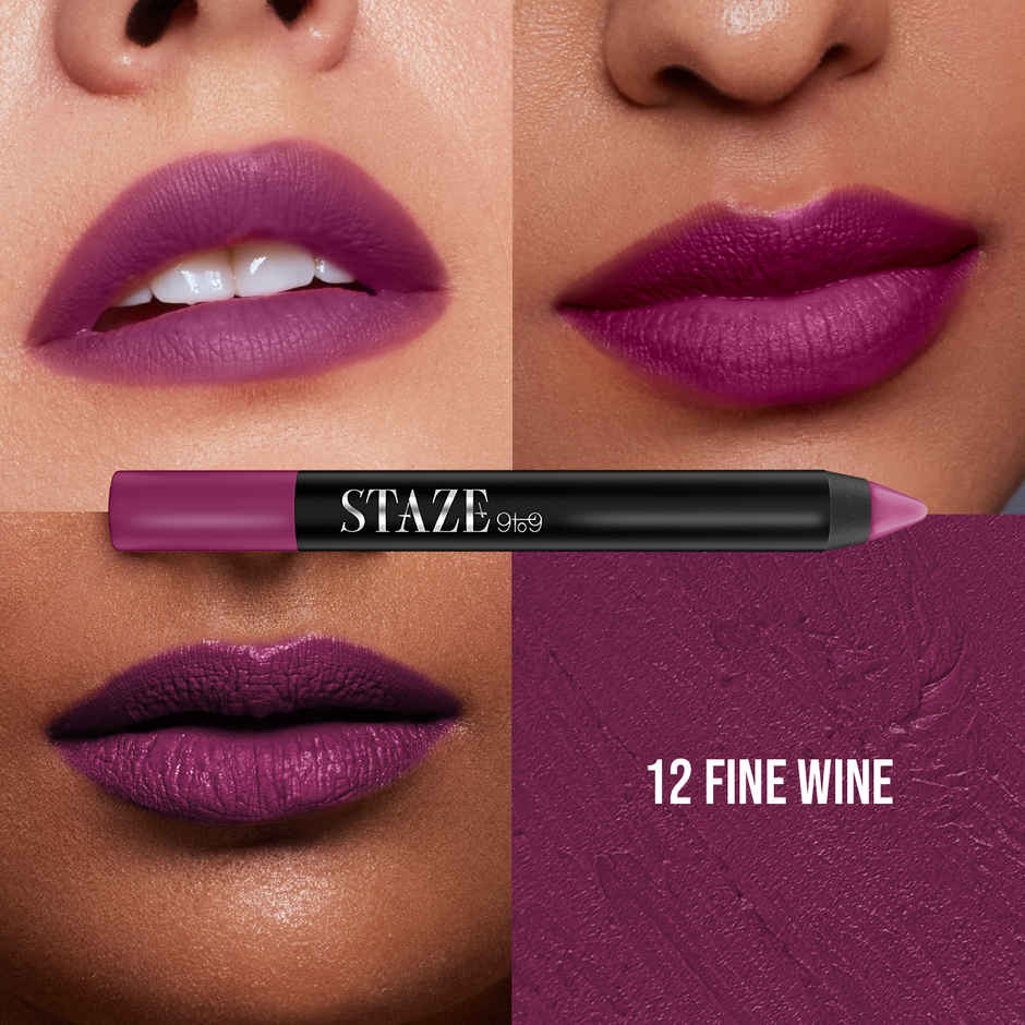 Staze The Signature Lip Crayons - Lipstick Set