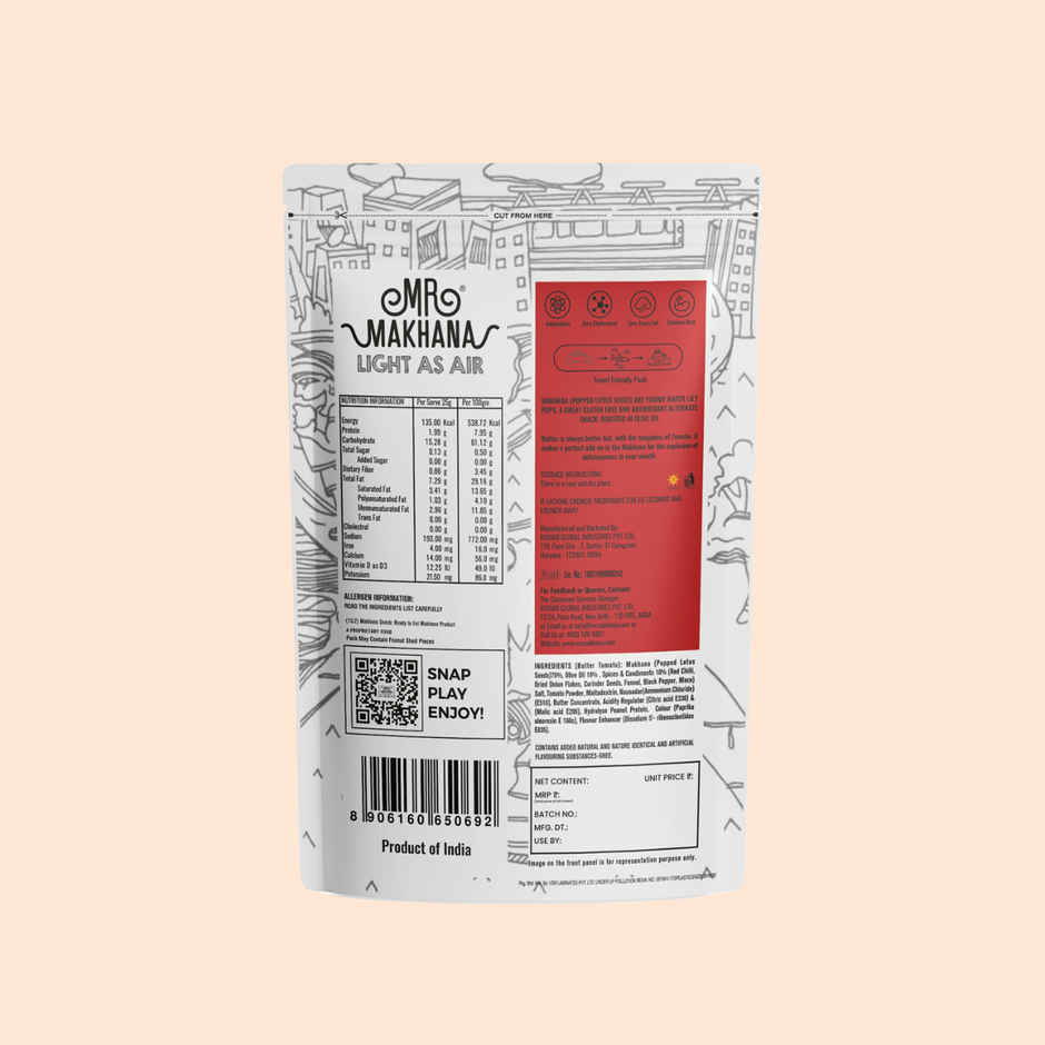 Mr Makhana Butter Tomato