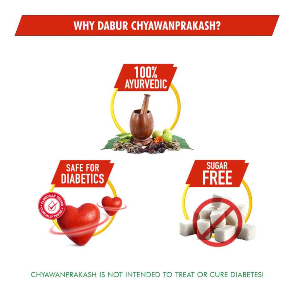 Dabur Chyawanprakash Sugar Free (Chyawanprash) Paste 500g