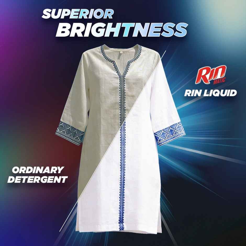 Rin Matic Front Load Detergent Liquid | Pouch