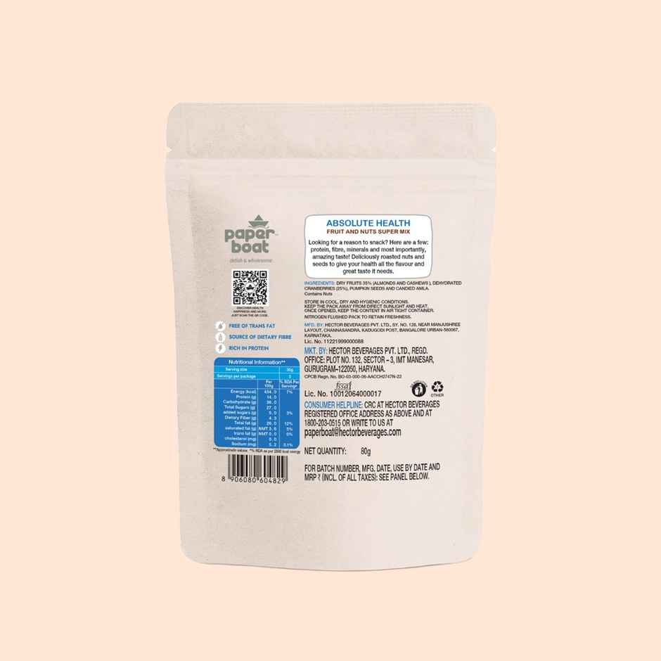 Paper Boat Absolute Health Dry Fruits Trail Mix
