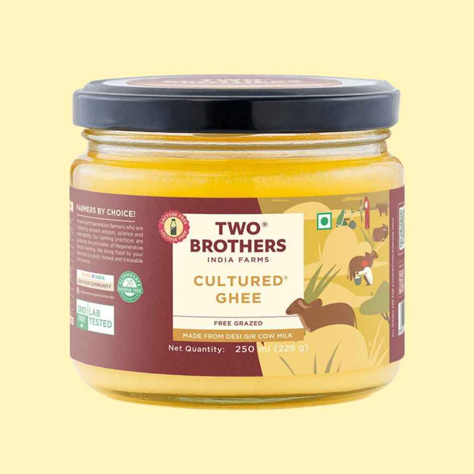Two Brothers Desi Gir Cow Cultured Ghee