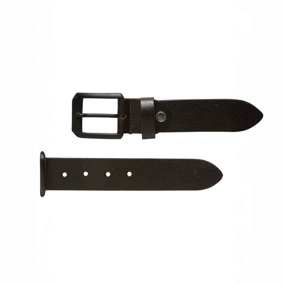 Teakwood Men's Leathers Belt | Dark Brown 40 in