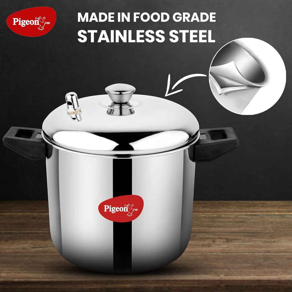 Pigeon 4 Plates Stainless Steel Mini Idli Maker