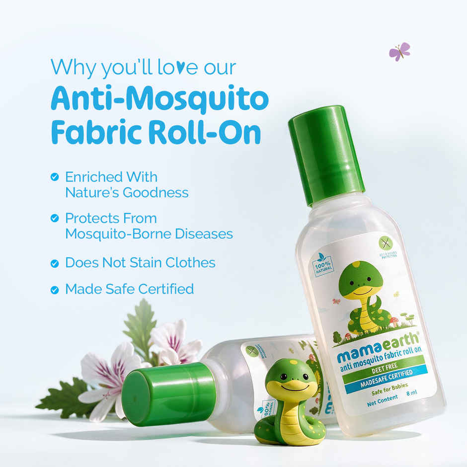 Mamaearth Anti Mosquito Fabric Roll On