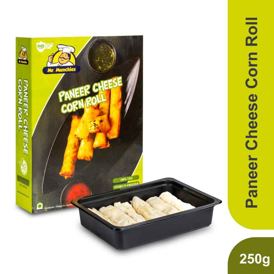 Mr. Munchies Paneer Cheese Corn Roll