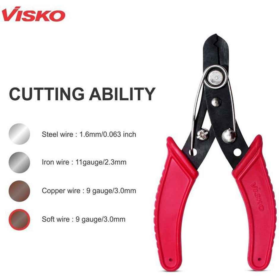 Visko 812 Tool Set With Lineman Plier And Wire Cutter Hand Tool Kit 2 Tools