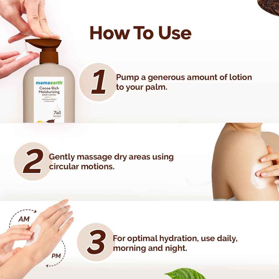Mamaearth Cocoa Rich Moisturizing Body Lotion