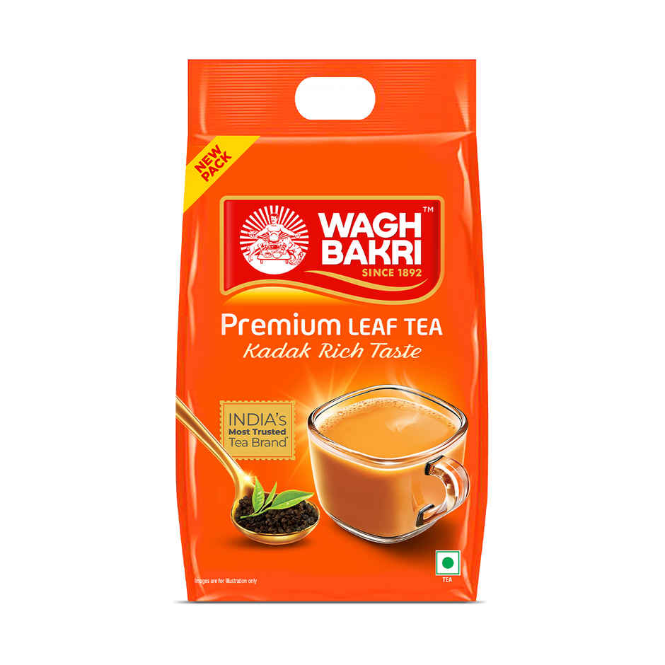 Wagh Bakri Premium Leaf Tea | Kadak Rich Taste