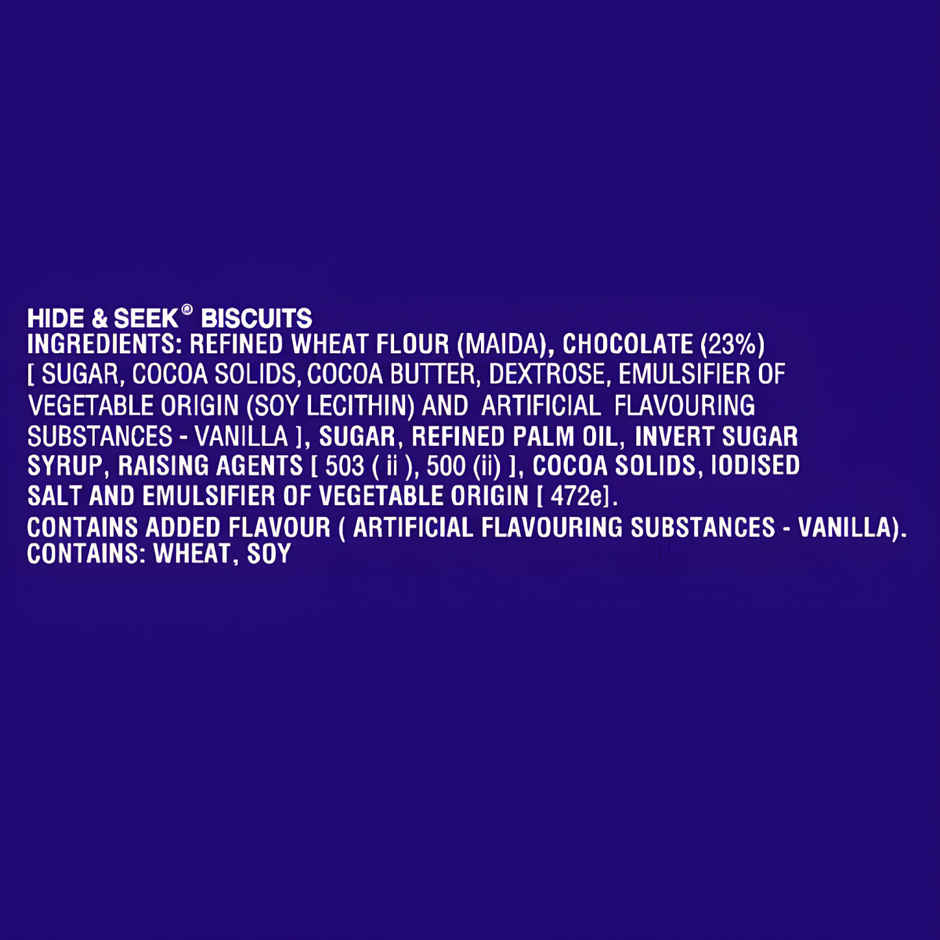 Parle Hide & Seek Chocolate Biscuits
