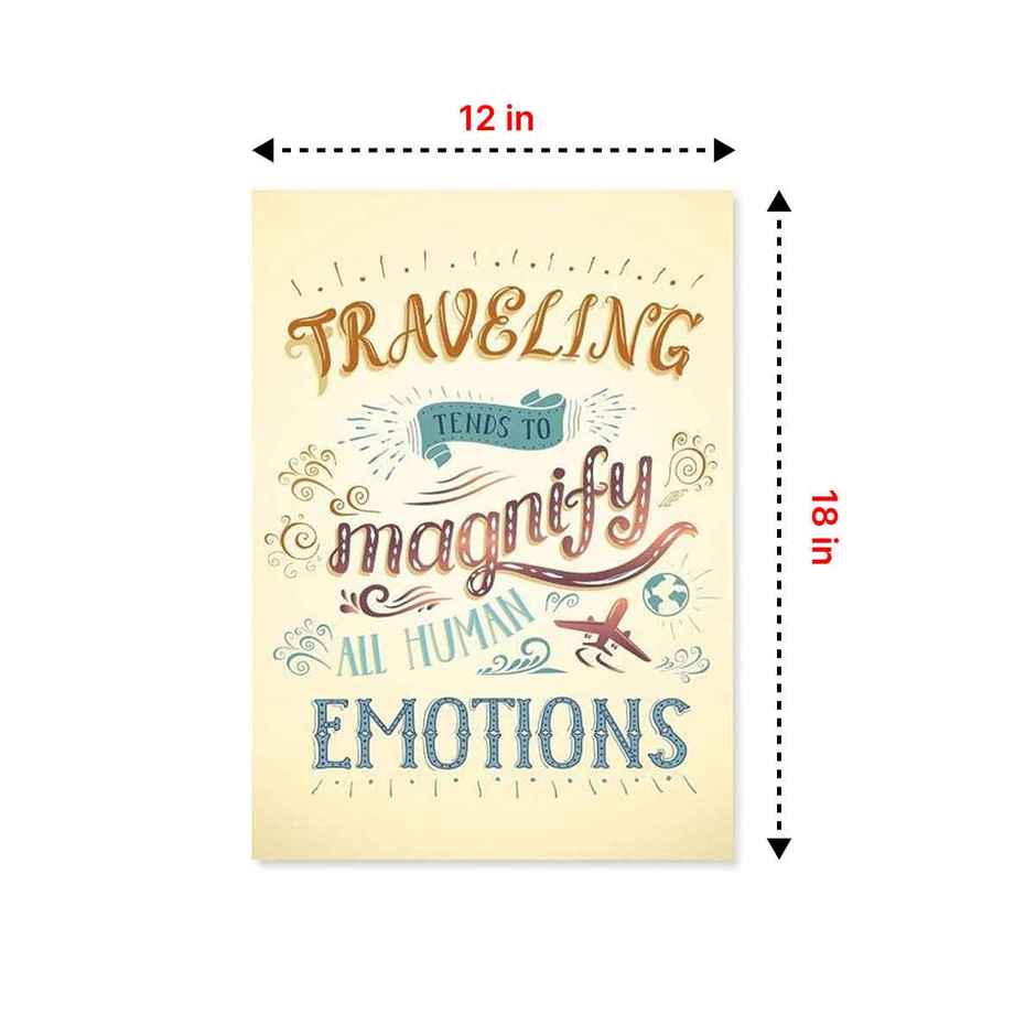 Paper Plane Design Wall Posters For Office Decor | Set of 10 | Size | 12 Inch x 18 Inch | D16
