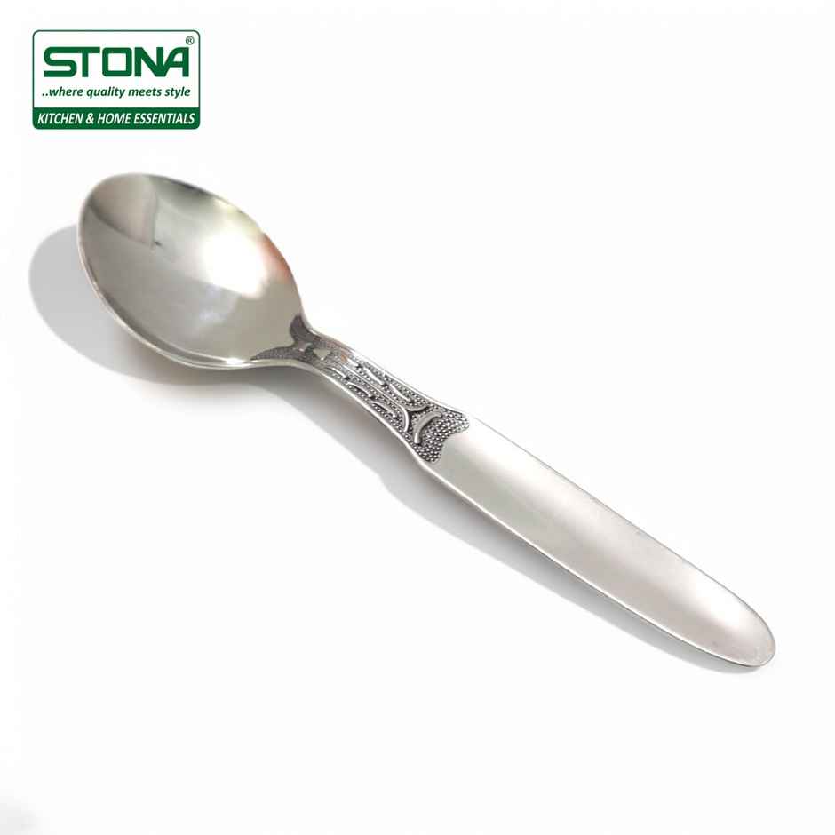 Stona Stainless Steel Spoon Set of 6 | for Spices, Canister