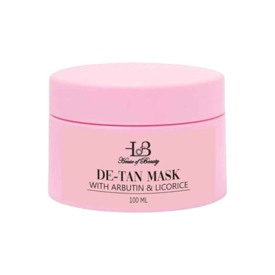 House Of Beauty De-Tan Mask With Fuller'S Earth & Alpha Arbutin