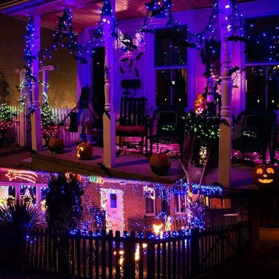 Desidiya Rice String Lights - 12 Meters Blue Cool And Calm Lighting For Relaxing Atmosphere