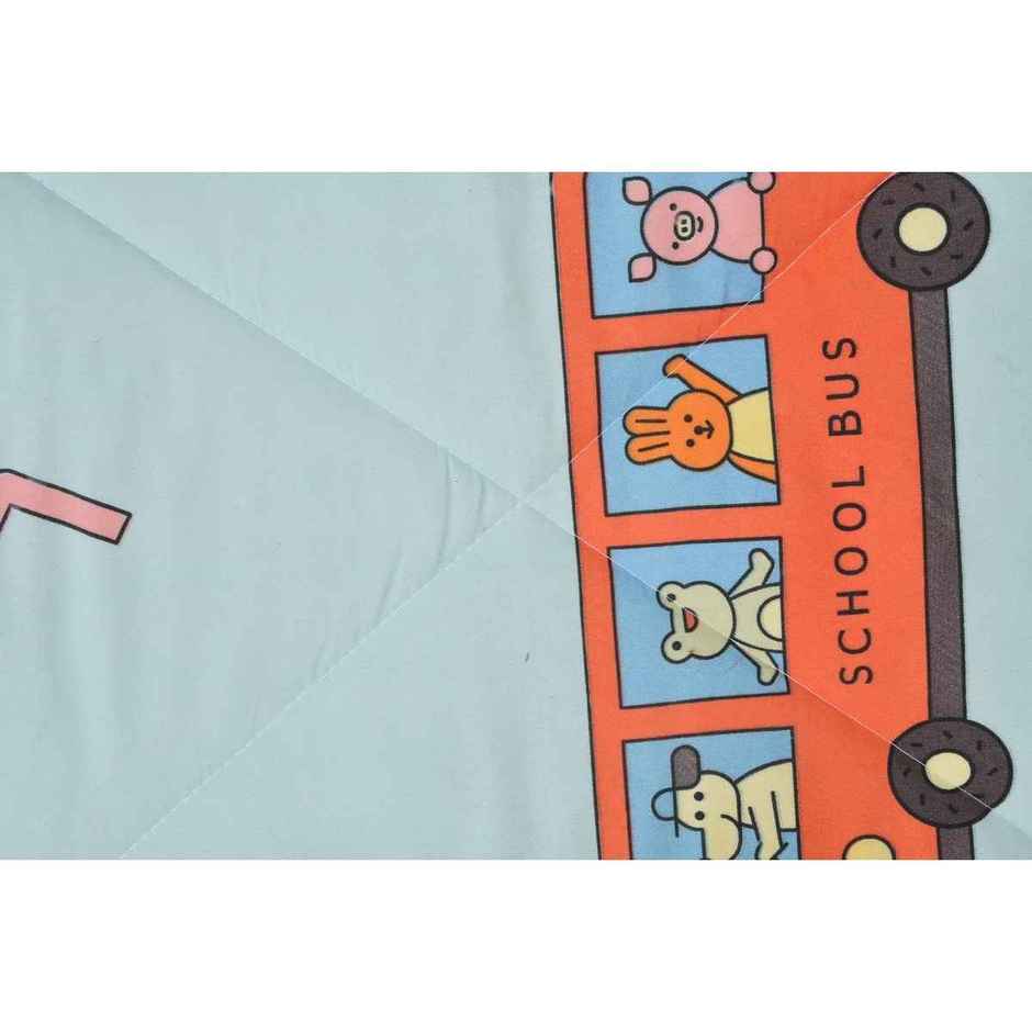 Florida AC Comforter for Kids | Poly-Cotton 200 GSM for Single Bed/Blanket for All Weather Blue