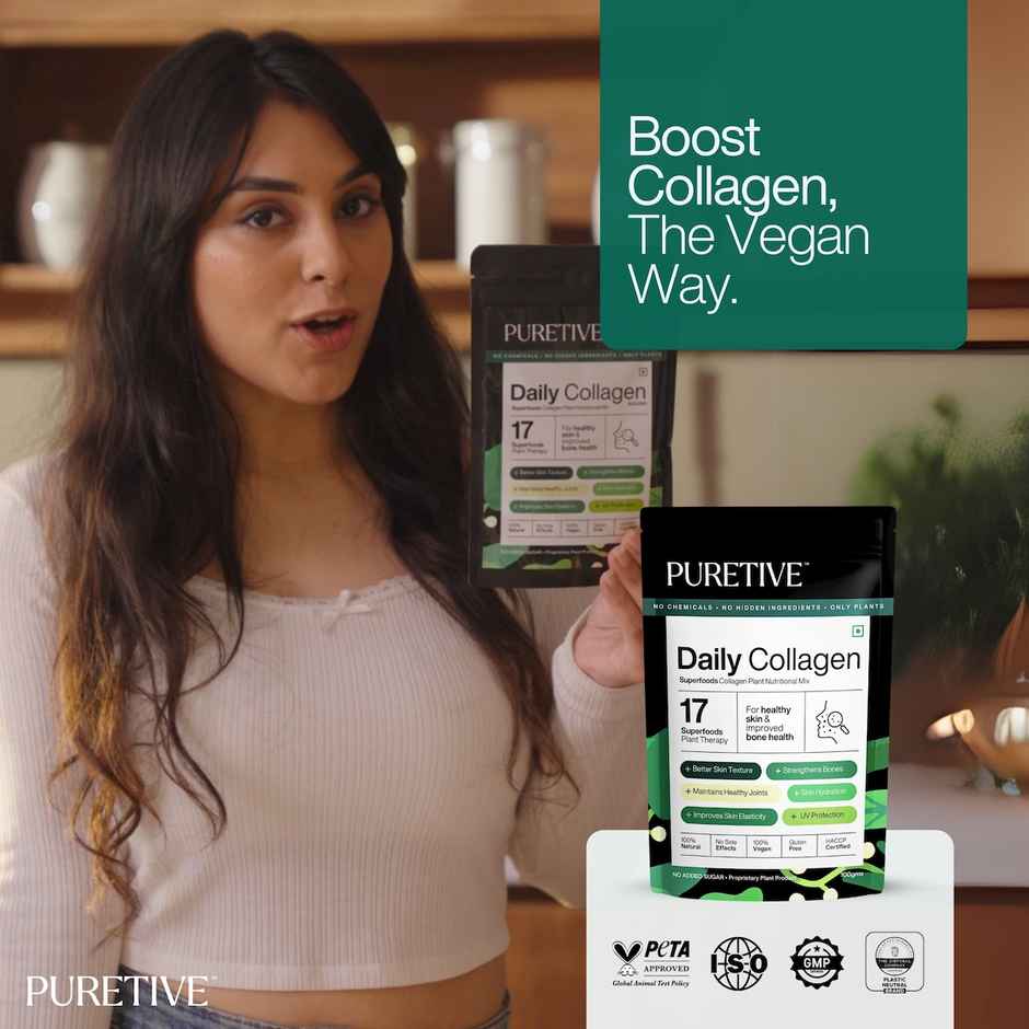 Puretive Daily Collagen Regular Malt Drink Mix