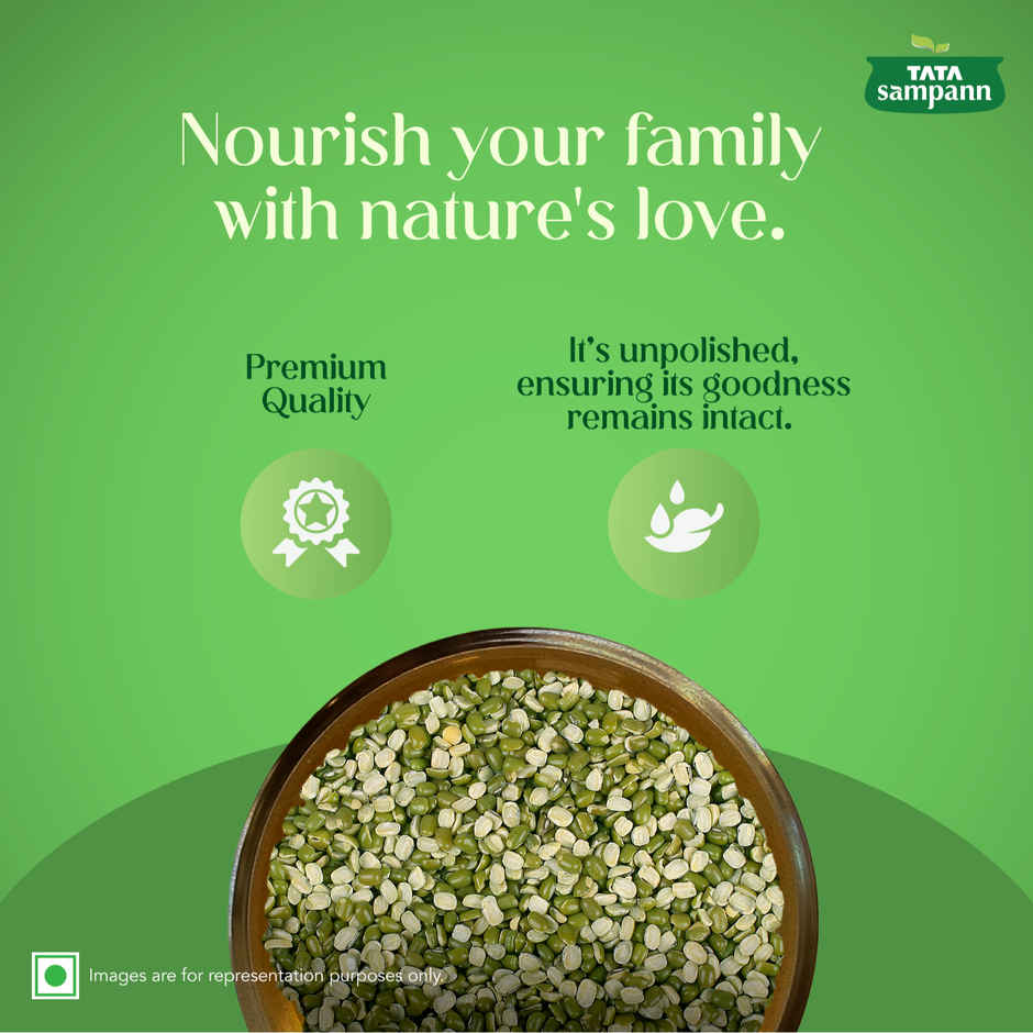 Tata Sampann Unpolished Moong Chilka